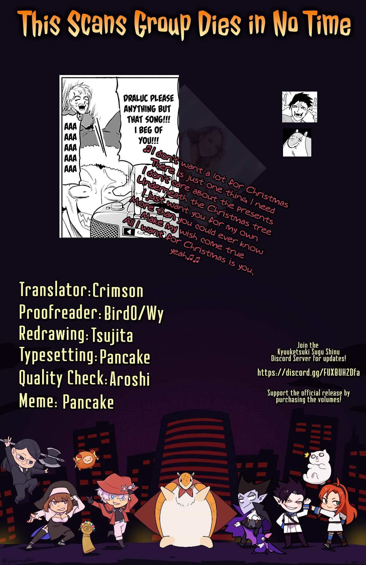 Kyuuketsuki Sugu Shinu Chapter 70 page 13 - Chapter 70: What Christ-mas Eve? I’ll have a bowl of miso and go to bed