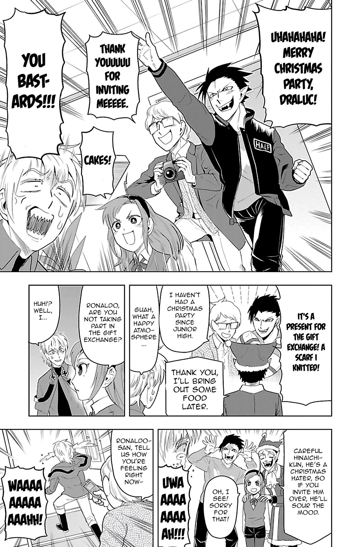 Kyuuketsuki Sugu Shinu Chapter 70 page 5 - Chapter 70: What Christ-mas Eve? I’ll have a bowl of miso and go to bed