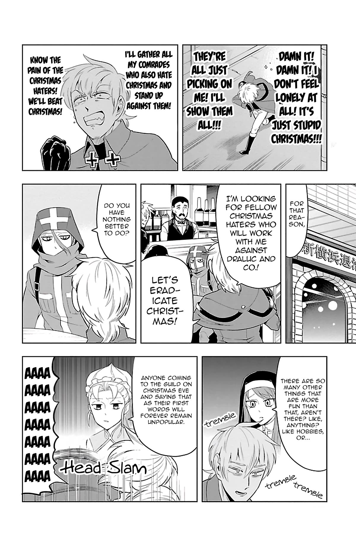 Kyuuketsuki Sugu Shinu Chapter 70 page 6 - Chapter 70: What Christ-mas Eve? I’ll have a bowl of miso and go to bed