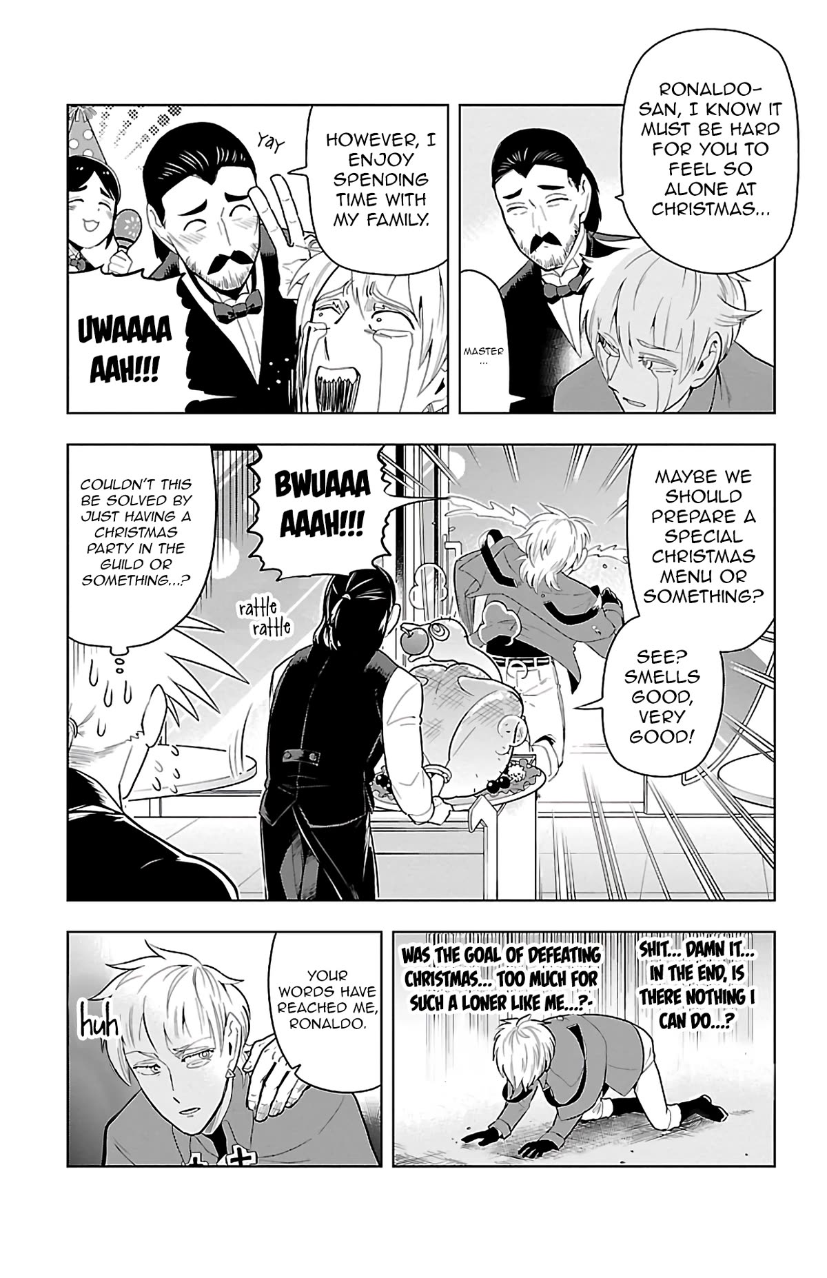 Kyuuketsuki Sugu Shinu Chapter 70 page 7 - Chapter 70: What Christ-mas Eve? I’ll have a bowl of miso and go to bed
