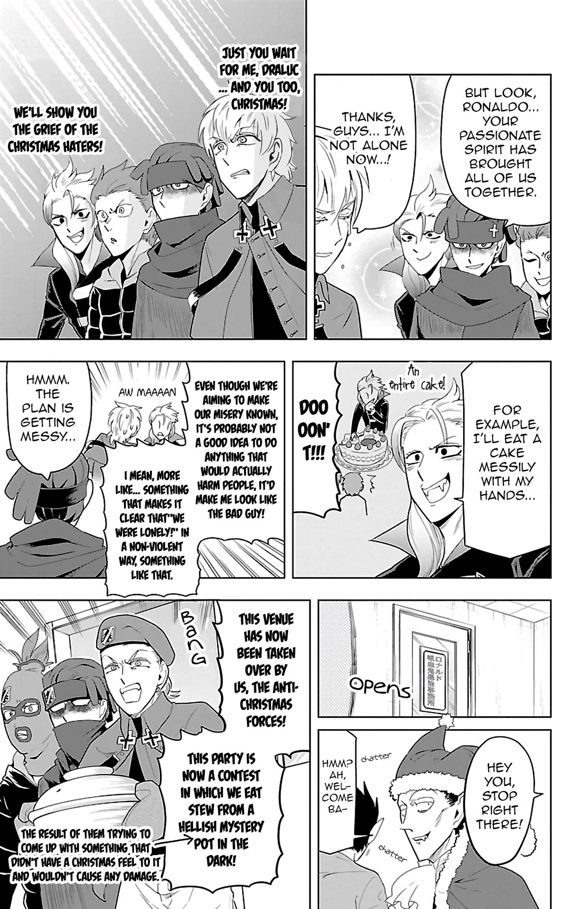 Kyuuketsuki Sugu Shinu Chapter 70 page 9 - Chapter 70: What Christ-mas Eve? I’ll have a bowl of miso and go to bed