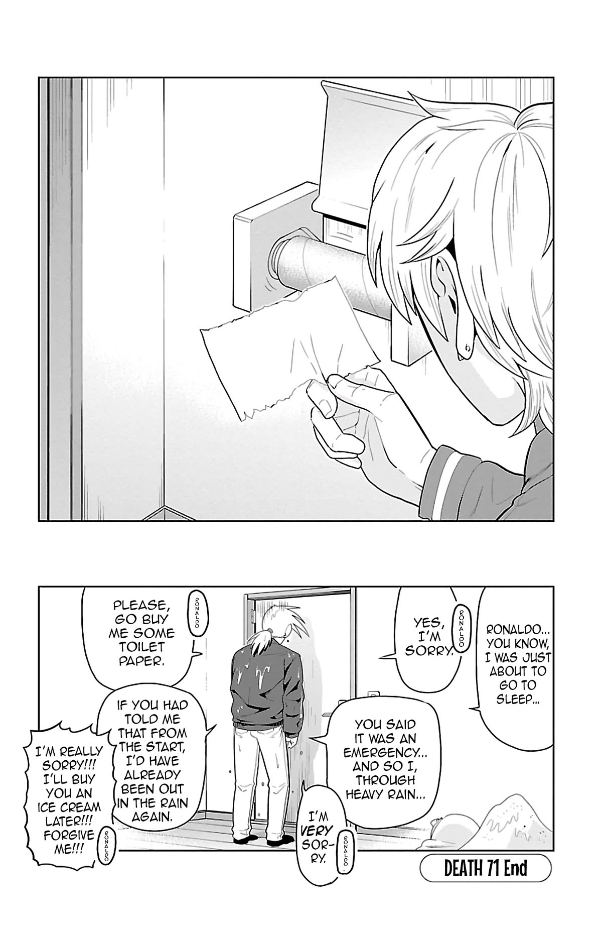 Kyuuketsuki Sugu Shinu Chapter 71 page 10 - Chapter 71: Good Loser Ronaldo