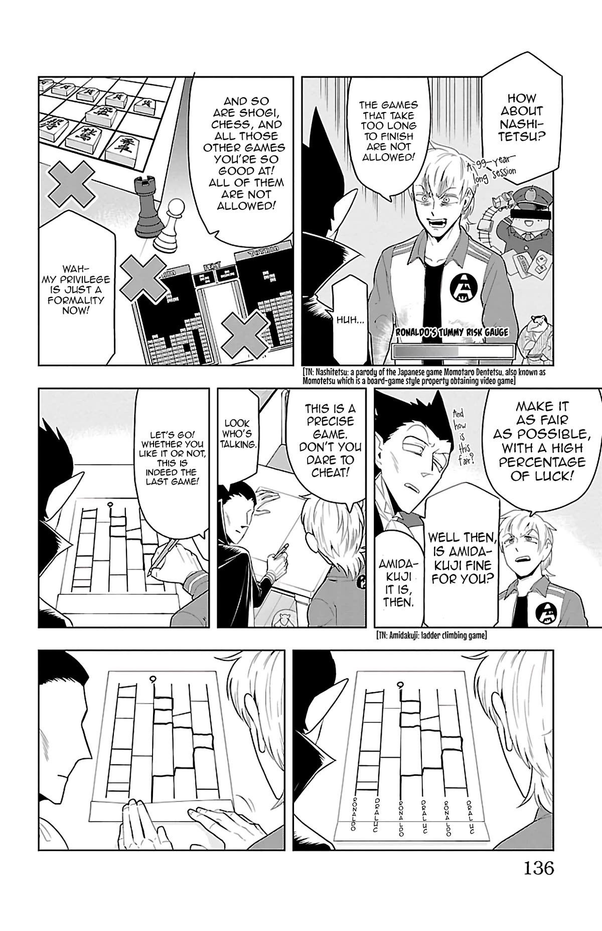 Kyuuketsuki Sugu Shinu Chapter 71 page 4 - Chapter 71: Good Loser Ronaldo