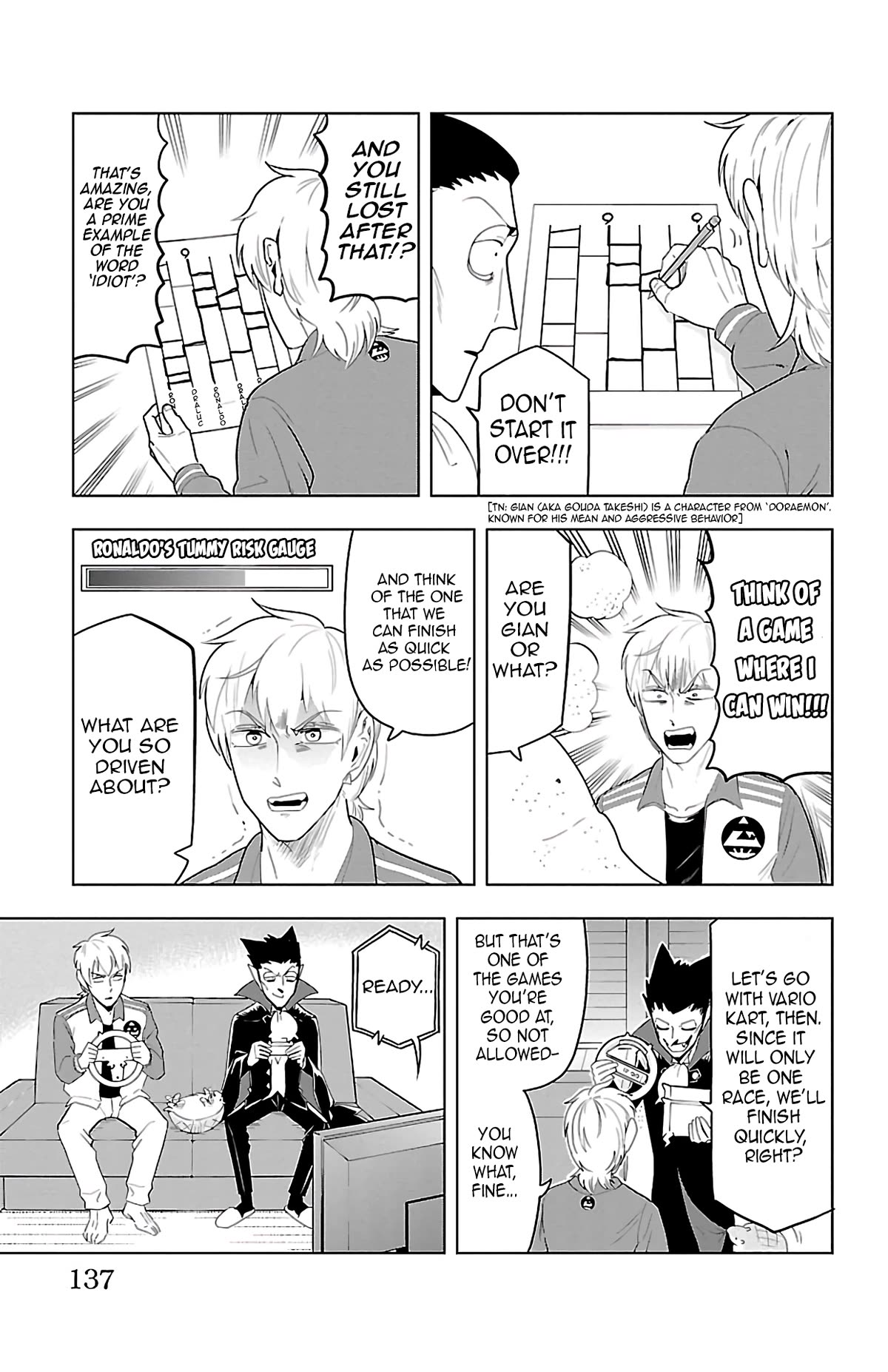 Kyuuketsuki Sugu Shinu Chapter 71 page 5 - Chapter 71: Good Loser Ronaldo