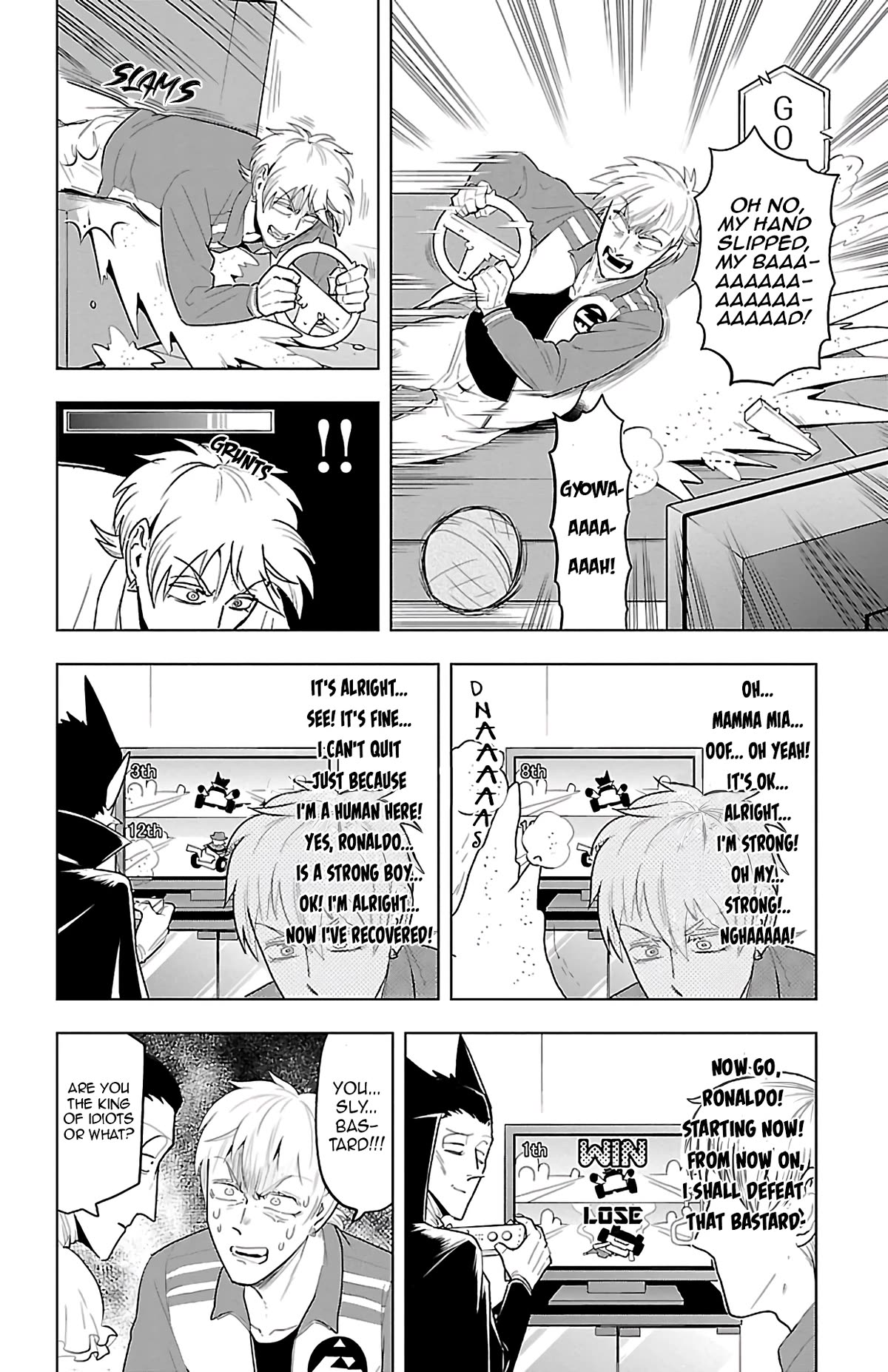 Kyuuketsuki Sugu Shinu Chapter 71 page 6 - Chapter 71: Good Loser Ronaldo