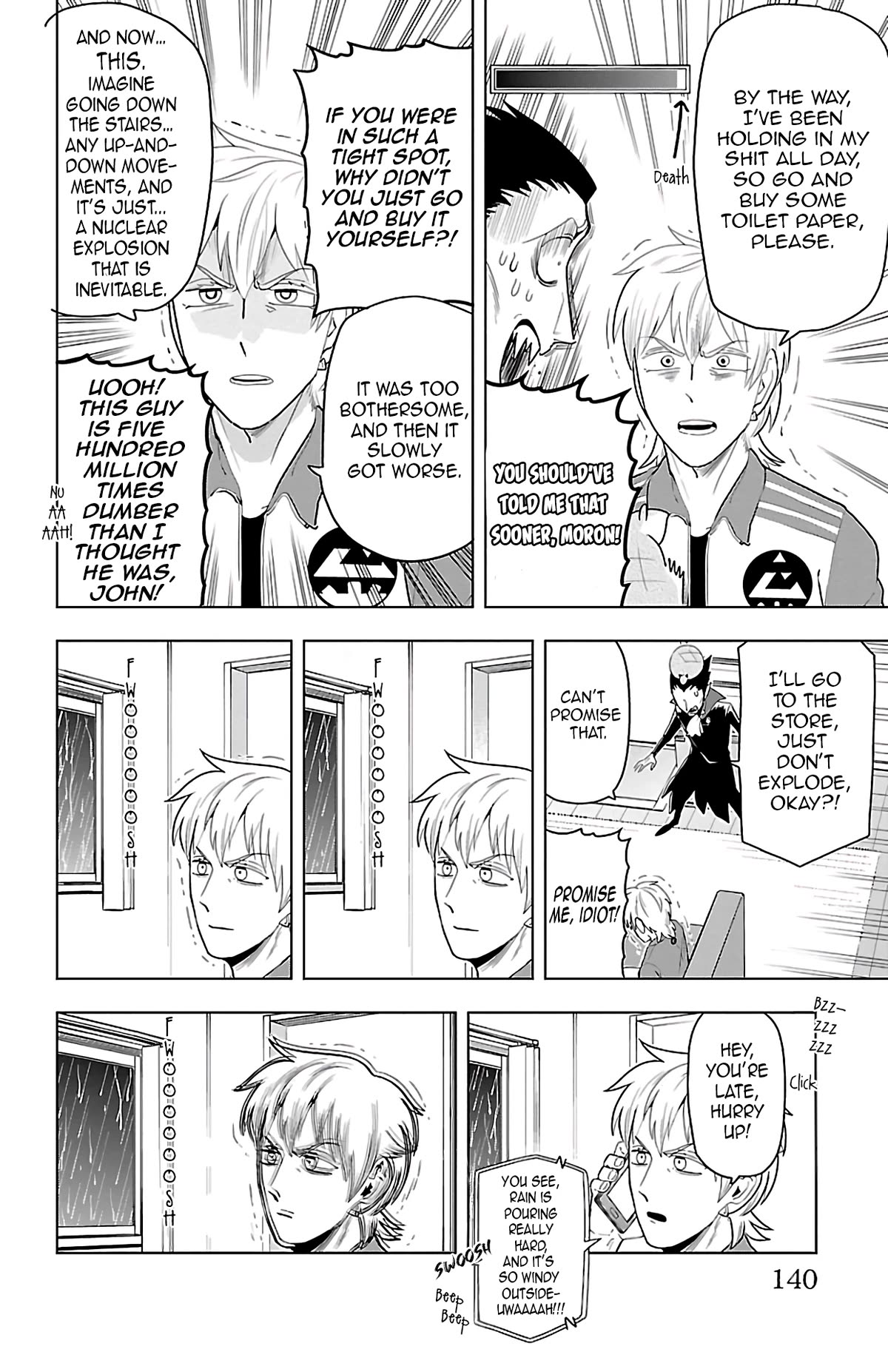 Kyuuketsuki Sugu Shinu Chapter 71 page 8 - Chapter 71: Good Loser Ronaldo