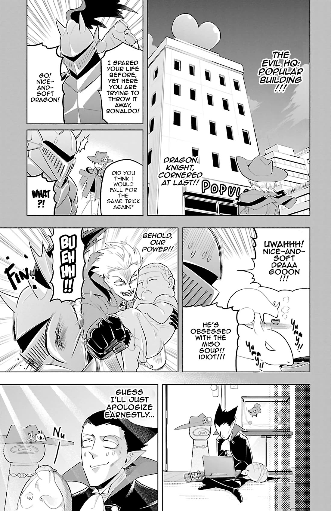 Kyuuketsuki Sugu Shinu Chapter 73 page 10 - Chapter 73: Hunter Ronaldo and the Nice-and-Soft Dragon