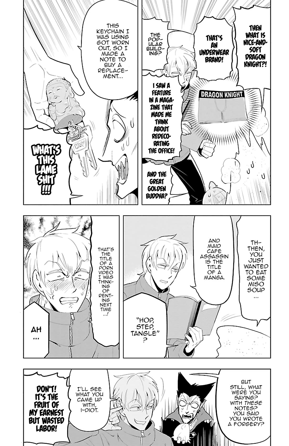 Kyuuketsuki Sugu Shinu Chapter 73 page 12 - Chapter 73: Hunter Ronaldo and the Nice-and-Soft Dragon