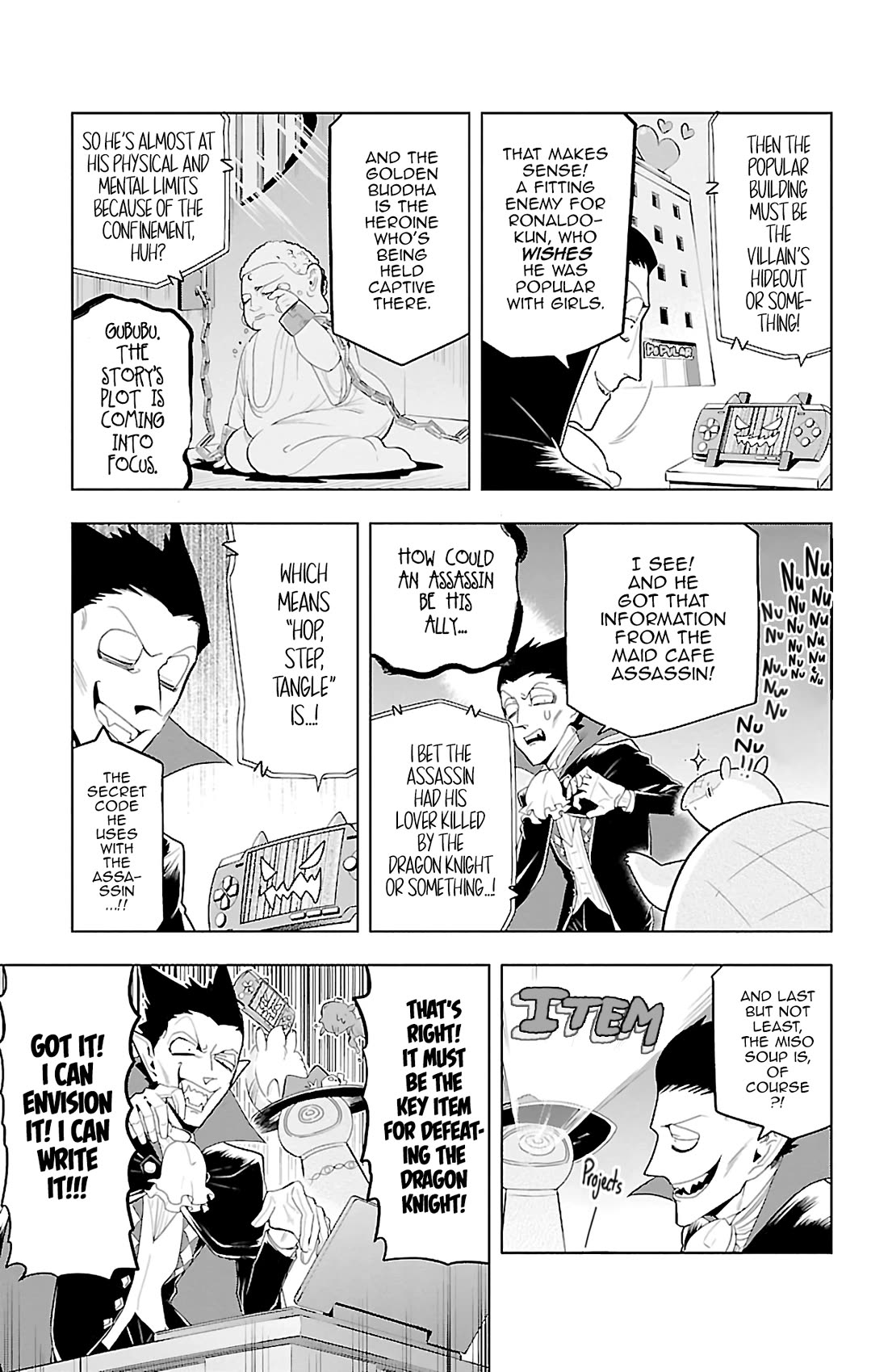 Kyuuketsuki Sugu Shinu Chapter 73 page 8 - Chapter 73: Hunter Ronaldo and the Nice-and-Soft Dragon