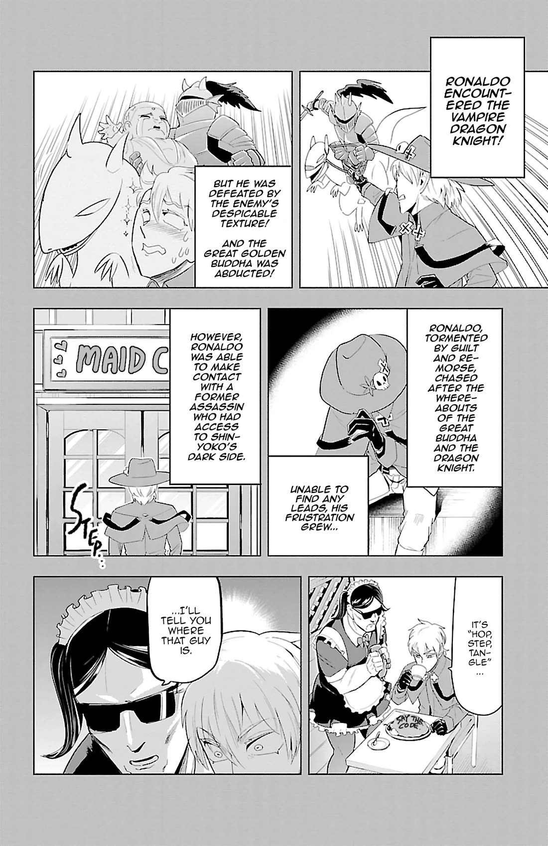 Kyuuketsuki Sugu Shinu Chapter 73 page 9 - Chapter 73: Hunter Ronaldo and the Nice-and-Soft Dragon