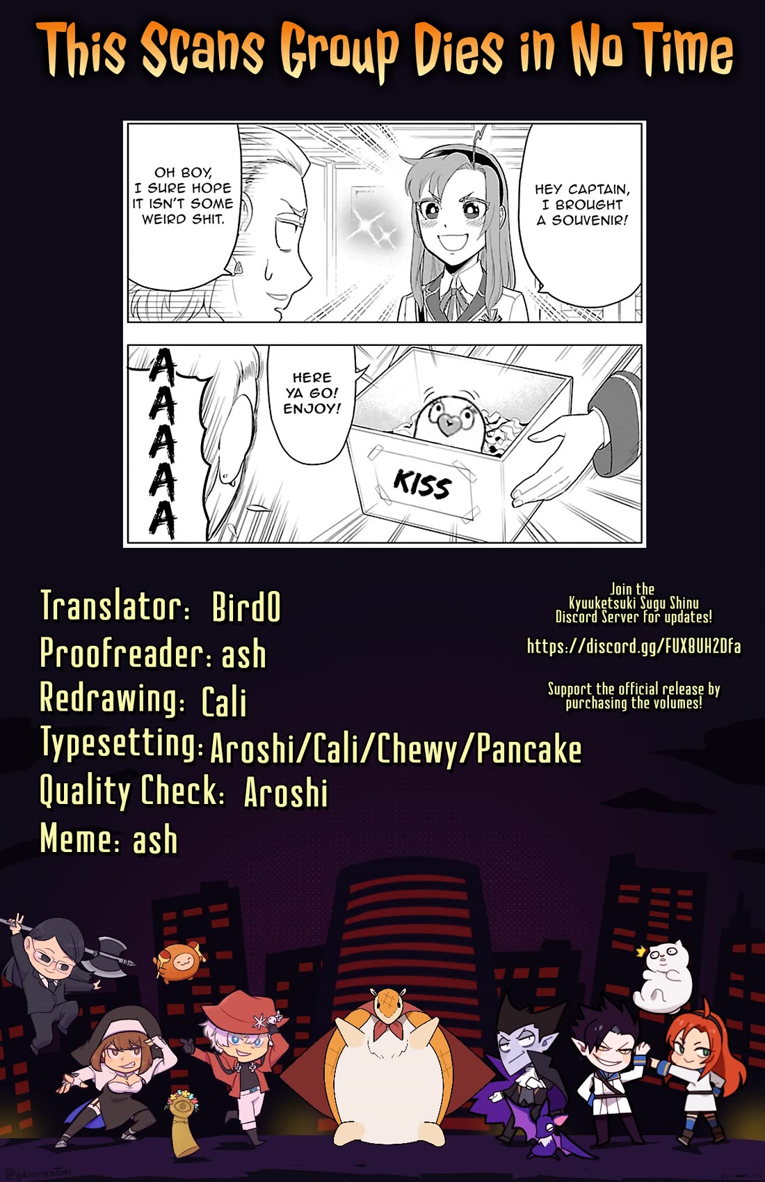 Kyuuketsuki Sugu Shinu Chapter 74 page 14 - Chapter 74: Exciting Draluc Observation Diary