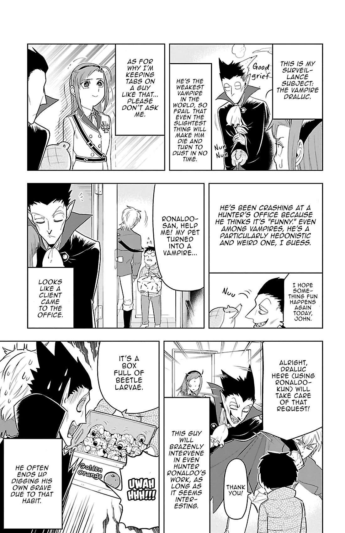 Kyuuketsuki Sugu Shinu Chapter 74 page 3 - Chapter 74: Exciting Draluc Observation Diary