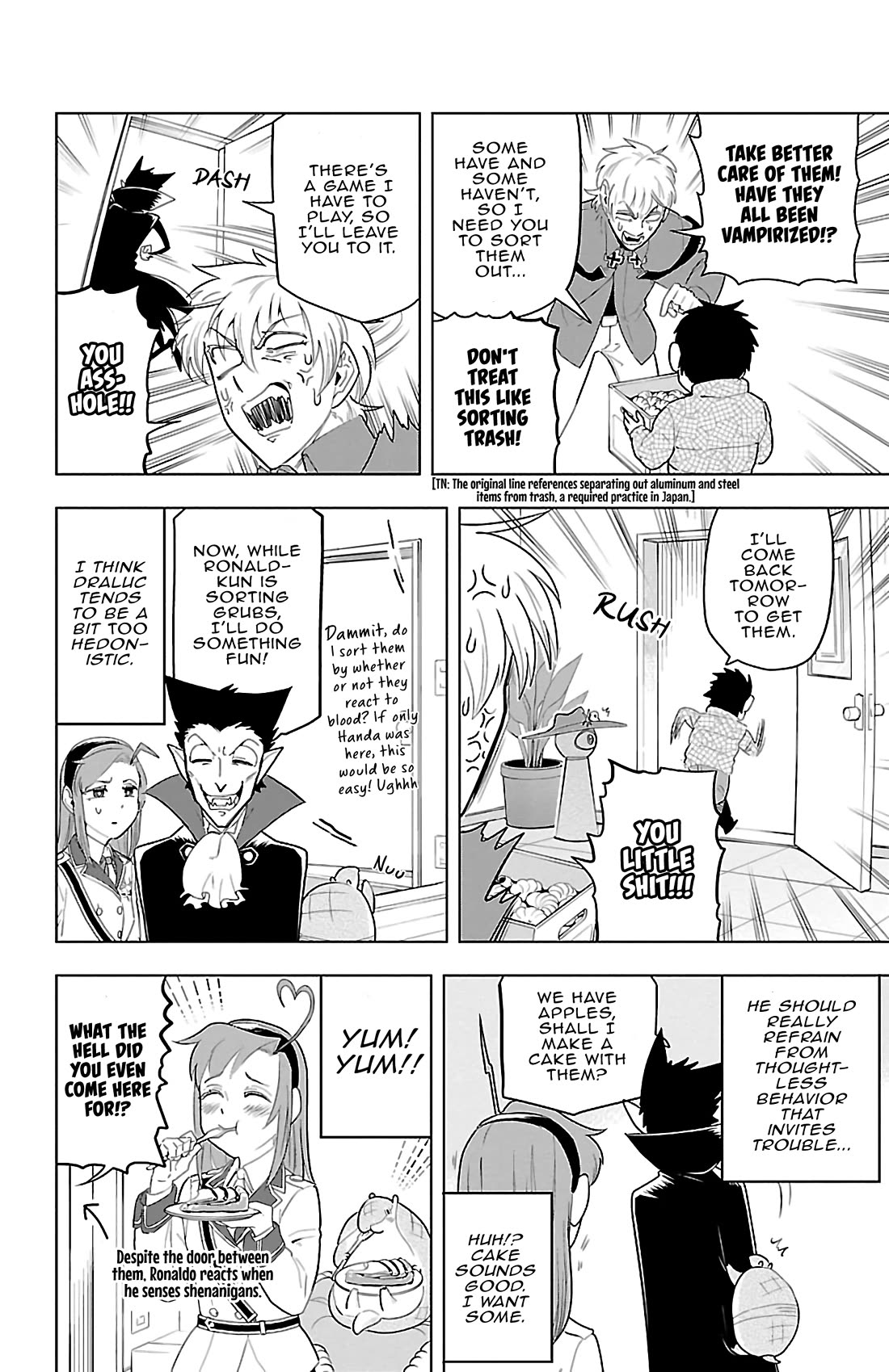 Kyuuketsuki Sugu Shinu Chapter 74 page 4 - Chapter 74: Exciting Draluc Observation Diary
