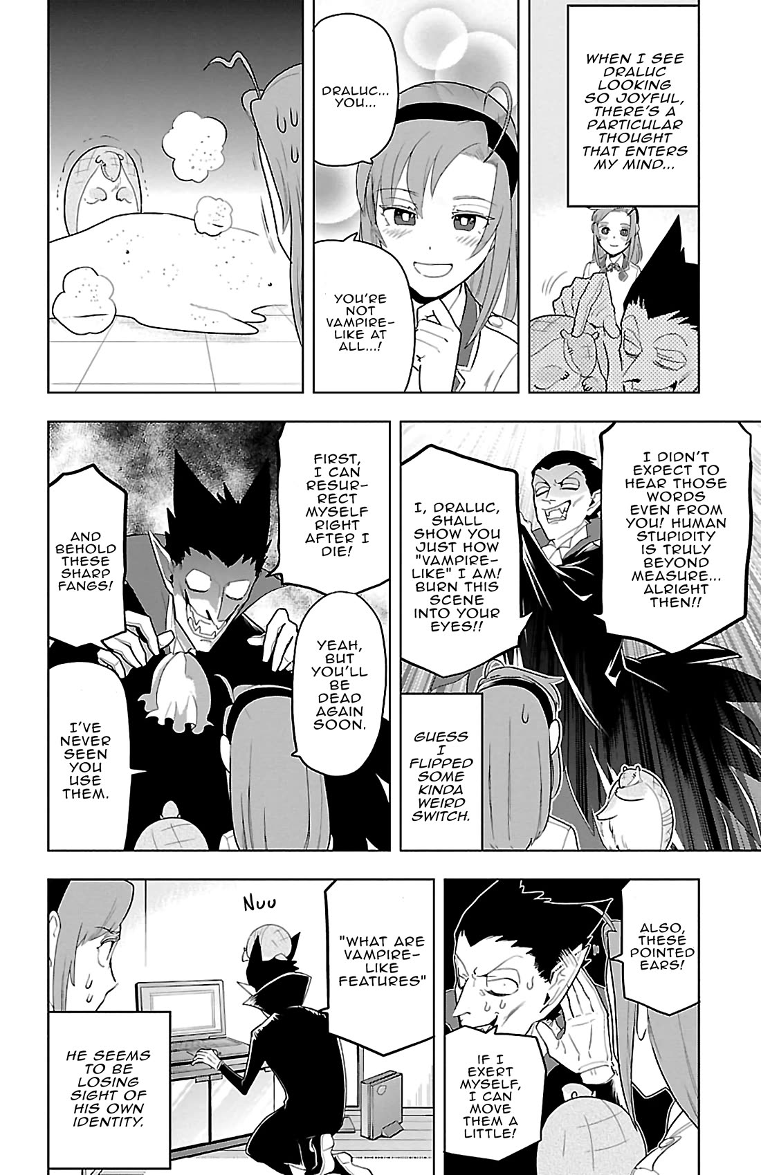 Kyuuketsuki Sugu Shinu Chapter 74 page 6 - Chapter 74: Exciting Draluc Observation Diary