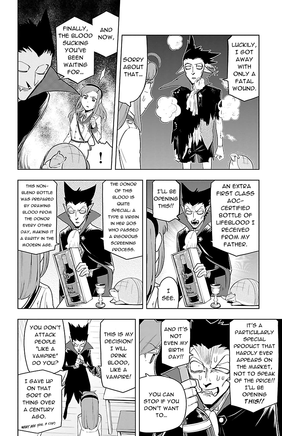 Kyuuketsuki Sugu Shinu Chapter 74 page 8 - Chapter 74: Exciting Draluc Observation Diary