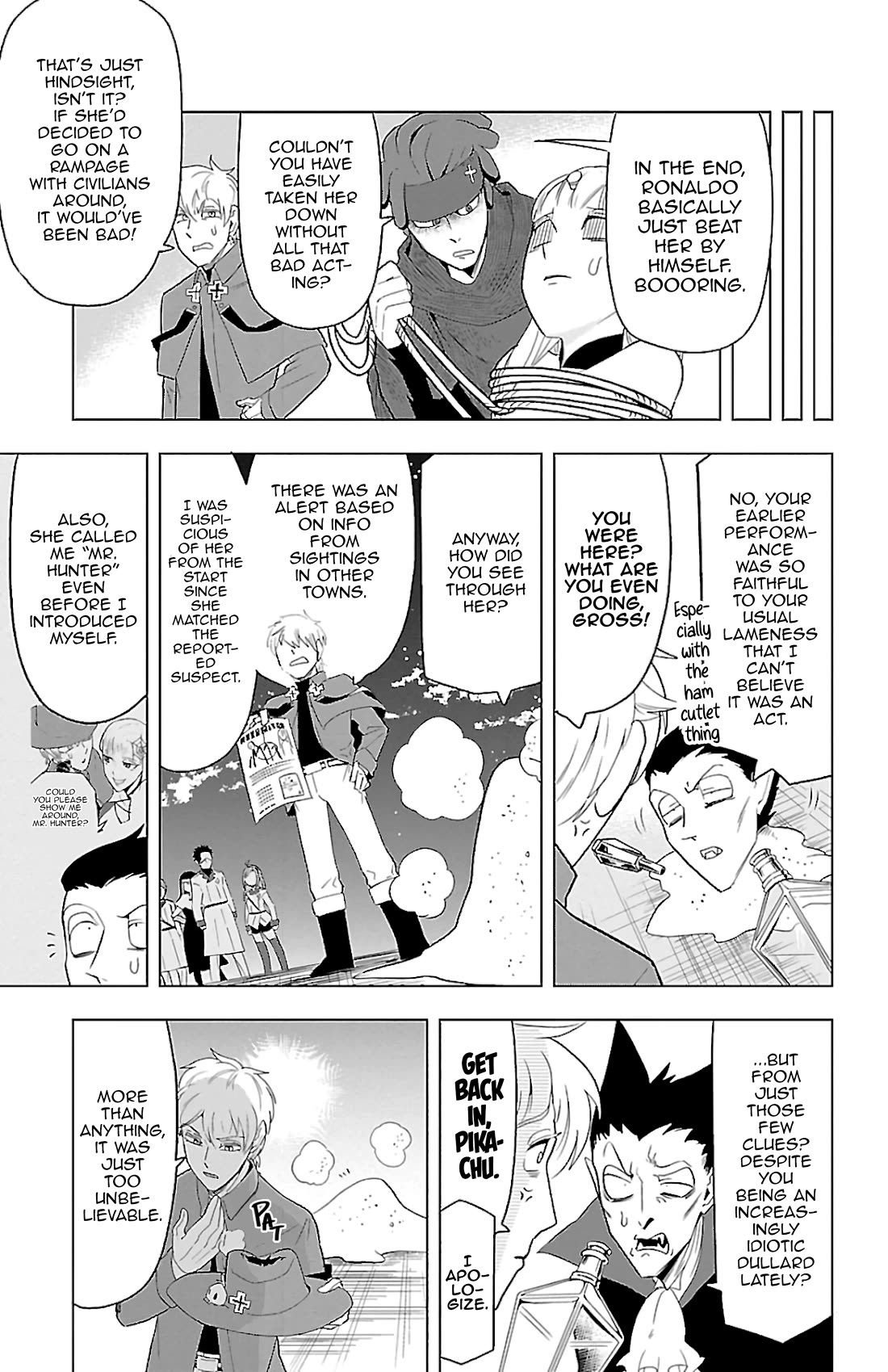 Kyuuketsuki Sugu Shinu Chapter 75 page 11 - Chapter 75: Silver Lies Blind Your Eyes