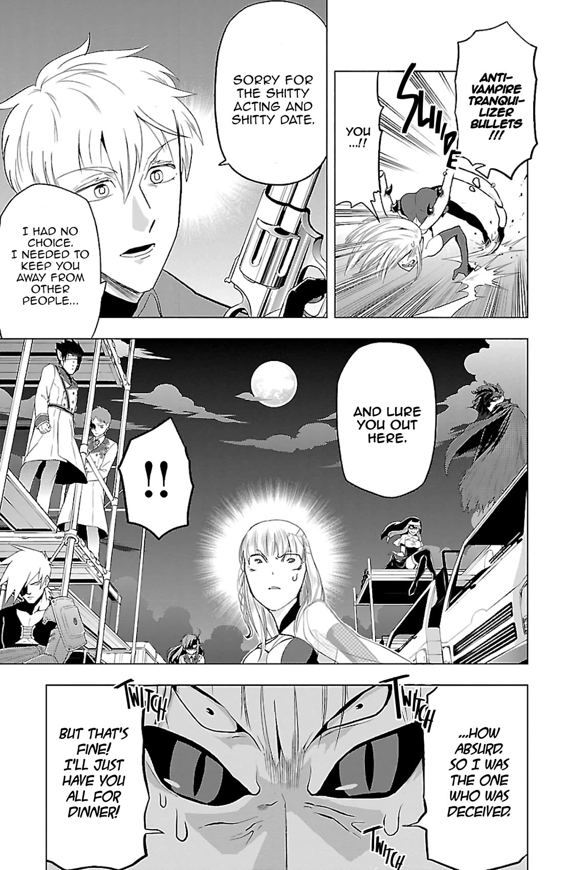 Kyuuketsuki Sugu Shinu Chapter 75 page 9 - Chapter 75: Silver Lies Blind Your Eyes