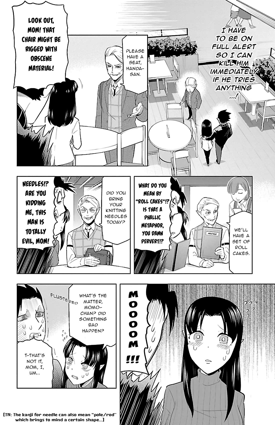 Kyuuketsuki Sugu Shinu Chapter 76 page 4 - Chapter 76: Handandadandandandadaan