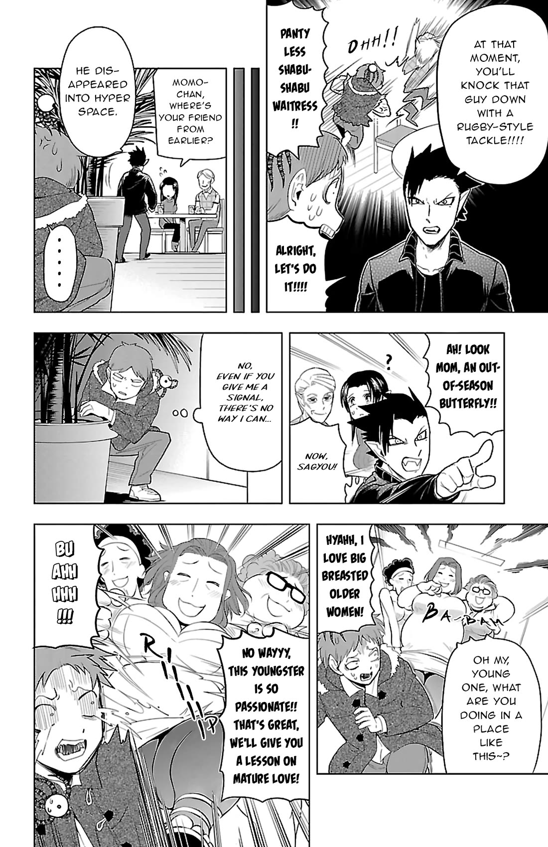 Kyuuketsuki Sugu Shinu Chapter 76 page 8 - Chapter 76: Handandadandandandadaan