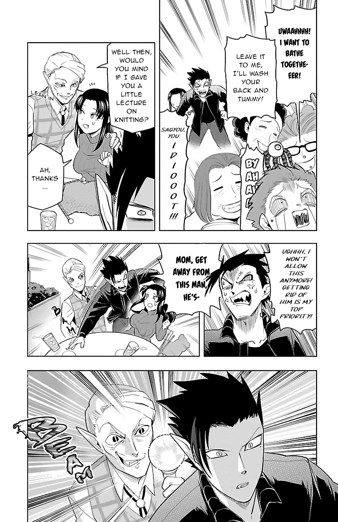 Kyuuketsuki Sugu Shinu Chapter 76 page 9 - Chapter 76: Handandadandandandadaan