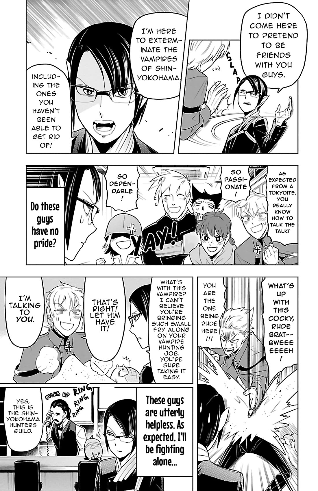 Kyuuketsuki Sugu Shinu Chapter 78 page 3 - Chapter 78: From Tokyo To Neo Bayside