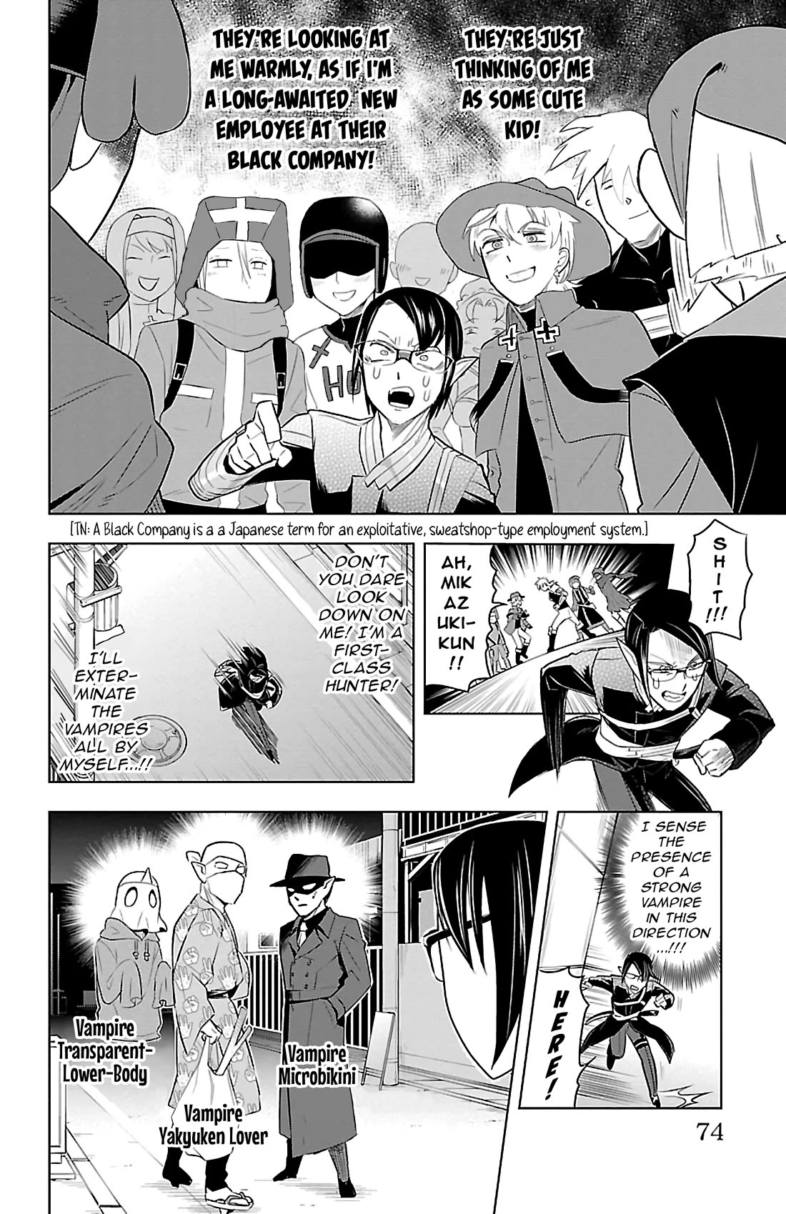 Kyuuketsuki Sugu Shinu Chapter 78 page 8 - Chapter 78: From Tokyo To Neo Bayside