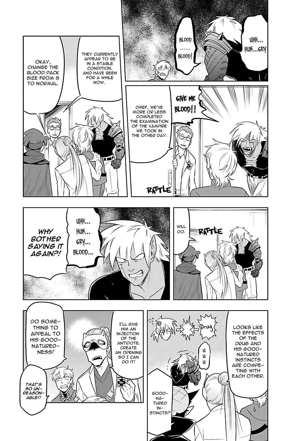 Kyuuketsuki Sugu Shinu Chapter 79 page 5 - Chapter 79: Nice Guy Under Siege