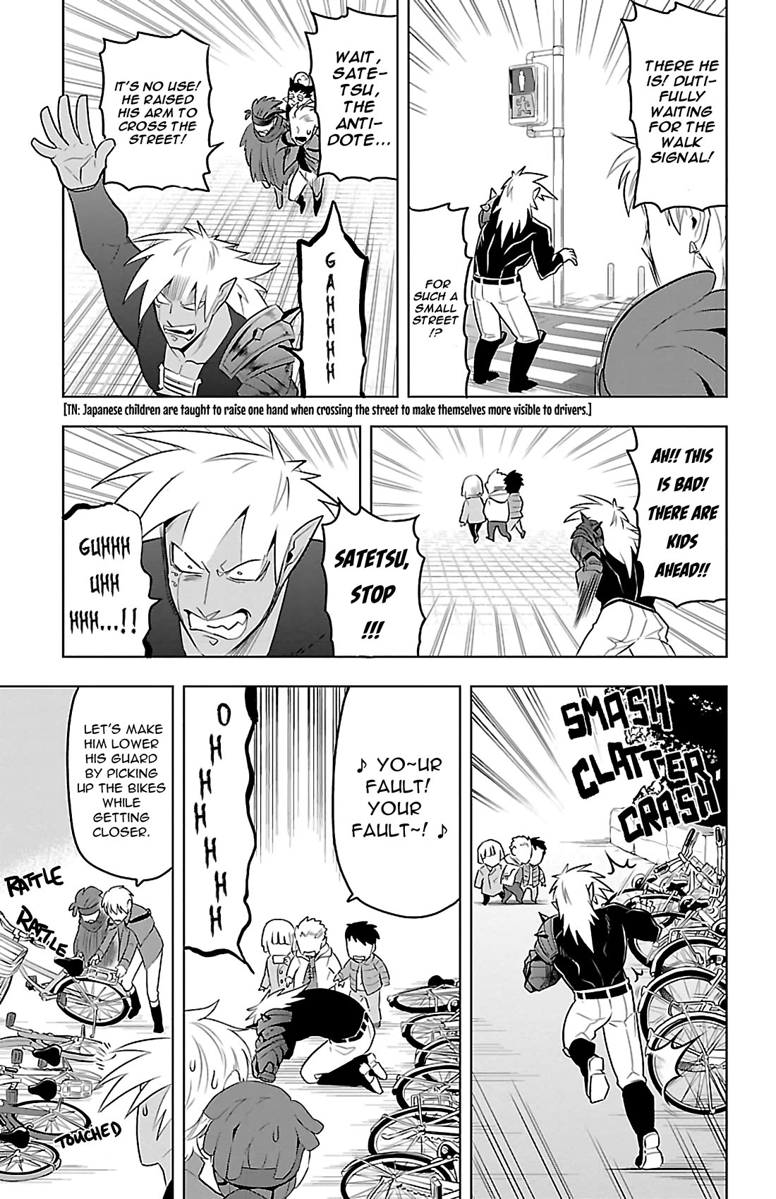 Kyuuketsuki Sugu Shinu Chapter 79 page 7 - Chapter 79: Nice Guy Under Siege