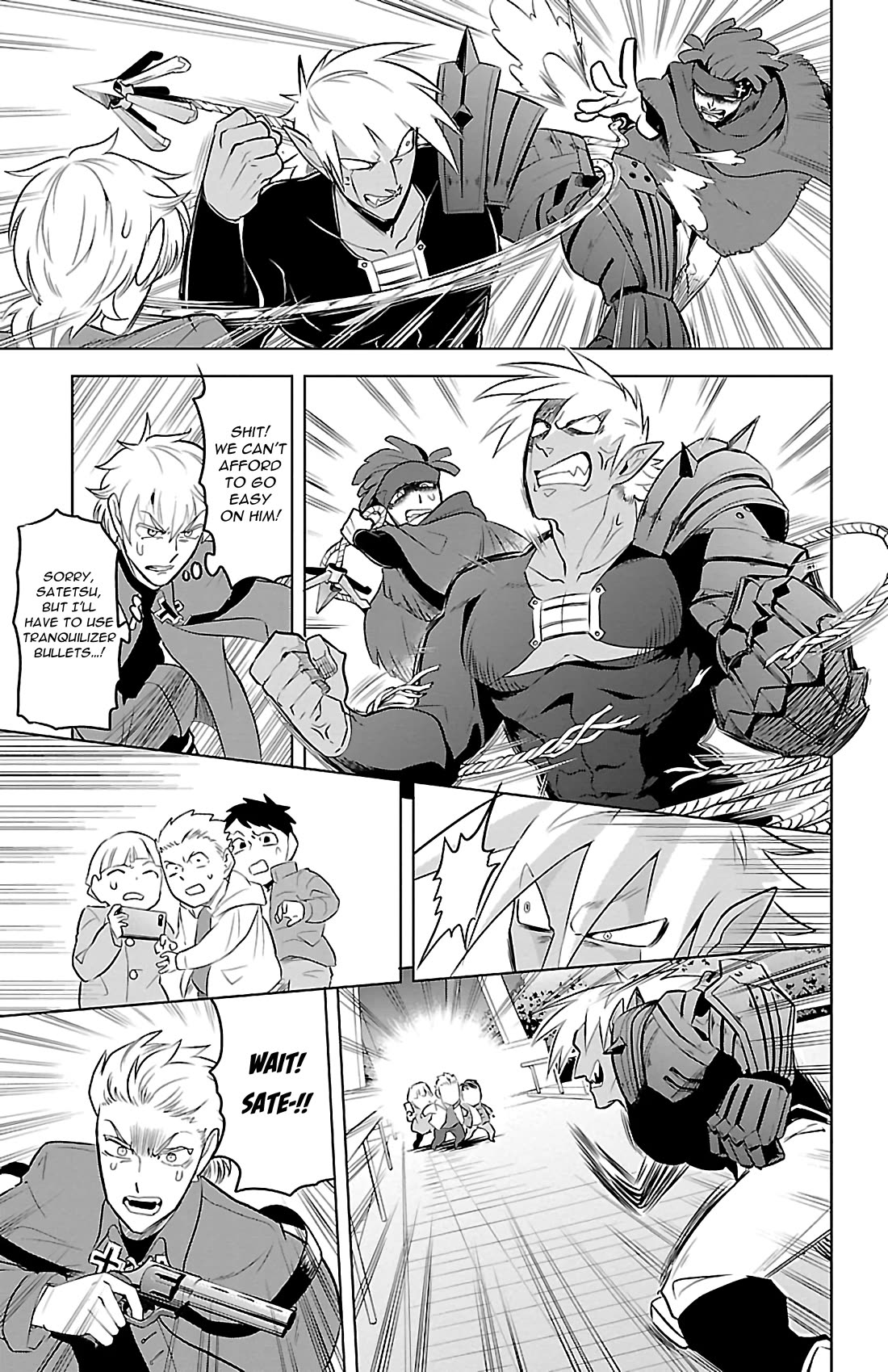 Kyuuketsuki Sugu Shinu Chapter 79 page 9 - Chapter 79: Nice Guy Under Siege