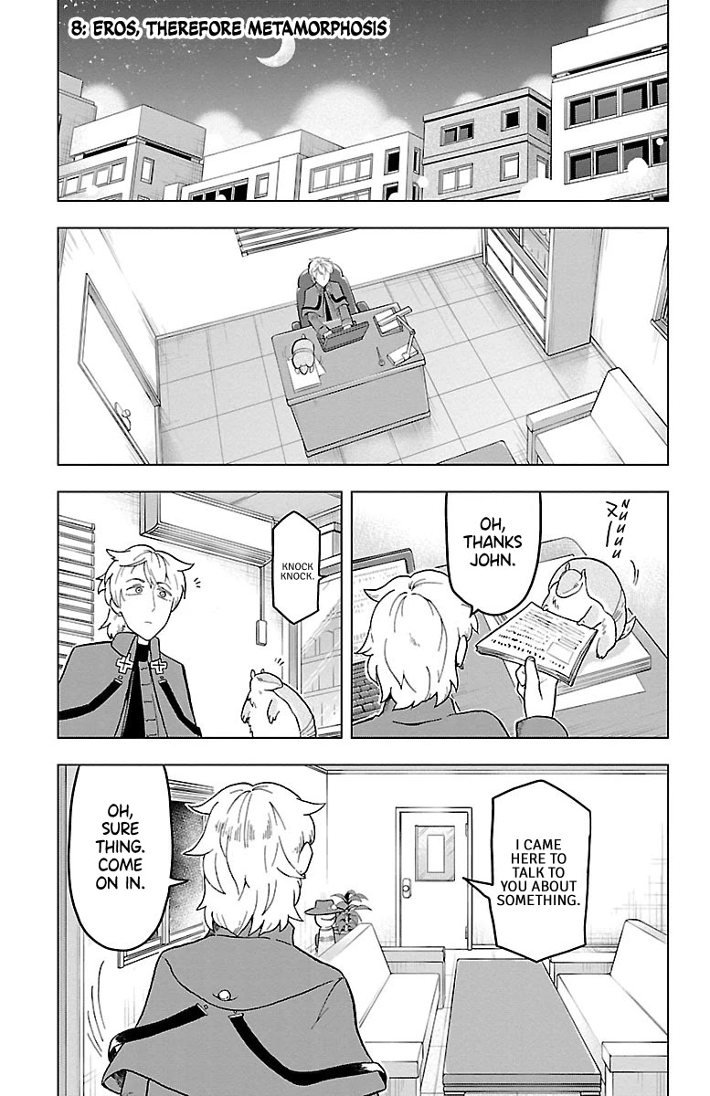 Kyuuketsuki Sugu Shinu Chapter 8 page 1 - Chapter 8: 8th Death: Eros, Therefore Metamorphosis