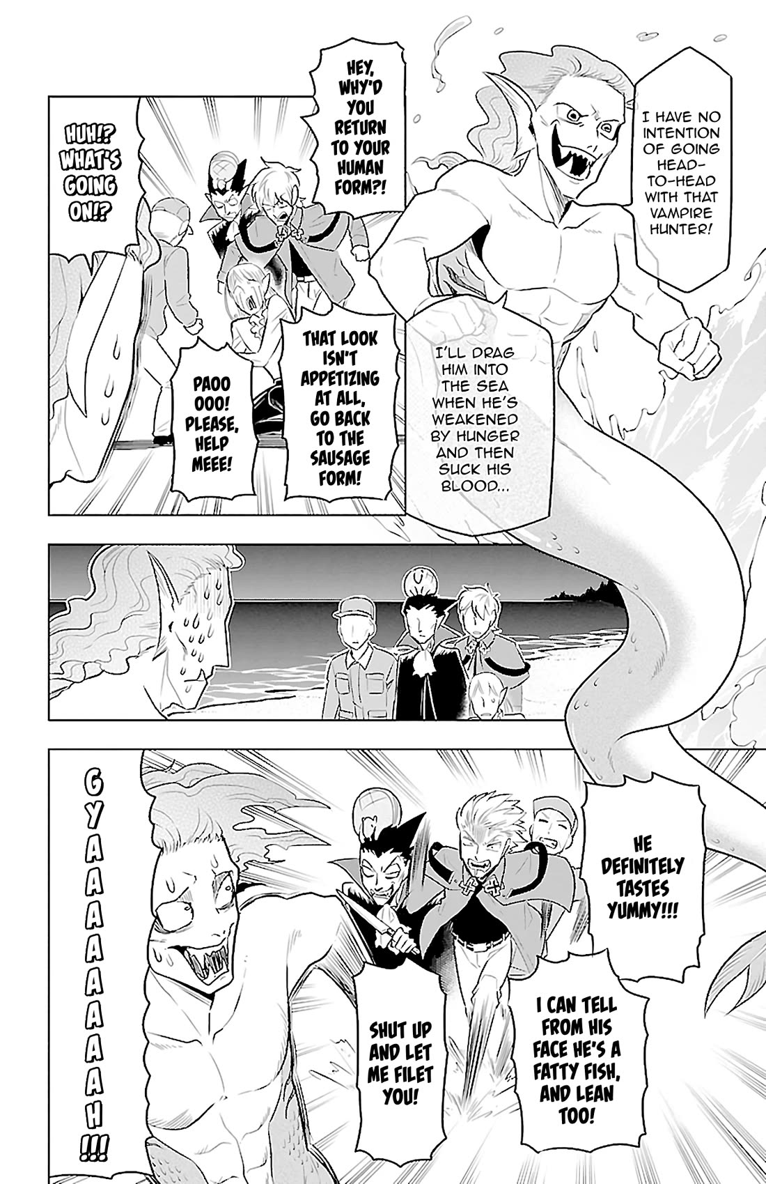 Kyuuketsuki Sugu Shinu Chapter 80 page 10 - Chapter 80: Survival Demons ～ Desert Island Idiots ～