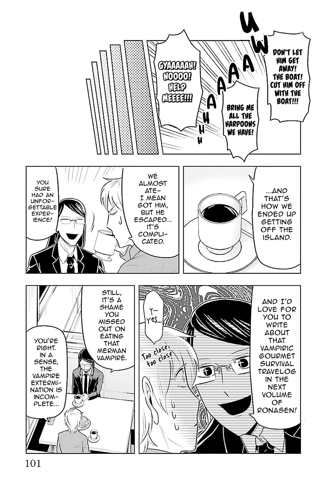 Kyuuketsuki Sugu Shinu Chapter 80 page 11 - Chapter 80: Survival Demons ～ Desert Island Idiots ～