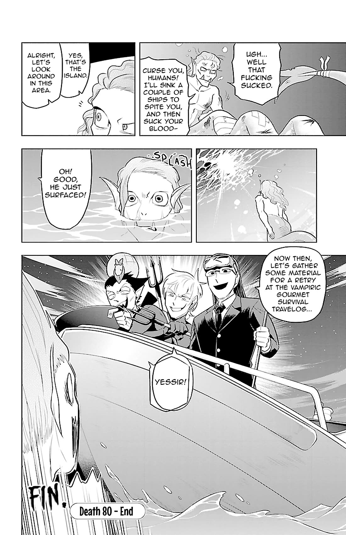 Kyuuketsuki Sugu Shinu Chapter 80 page 12 - Chapter 80: Survival Demons ～ Desert Island Idiots ～