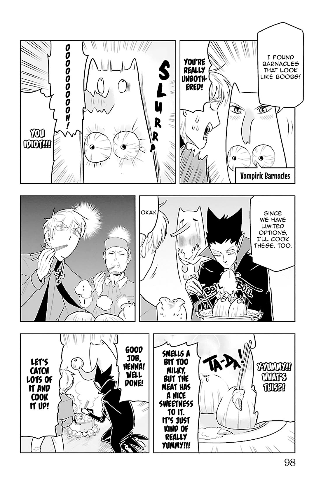 Kyuuketsuki Sugu Shinu Chapter 80 page 8 - Chapter 80: Survival Demons ～ Desert Island Idiots ～