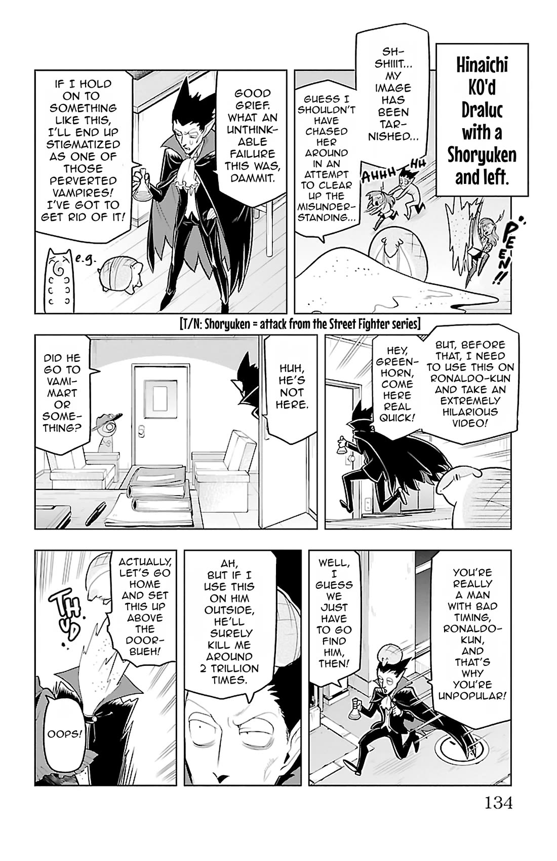 Kyuuketsuki Sugu Shinu Chapter 83 page 4 - Chapter 83: Nice Shot & Tama-chan