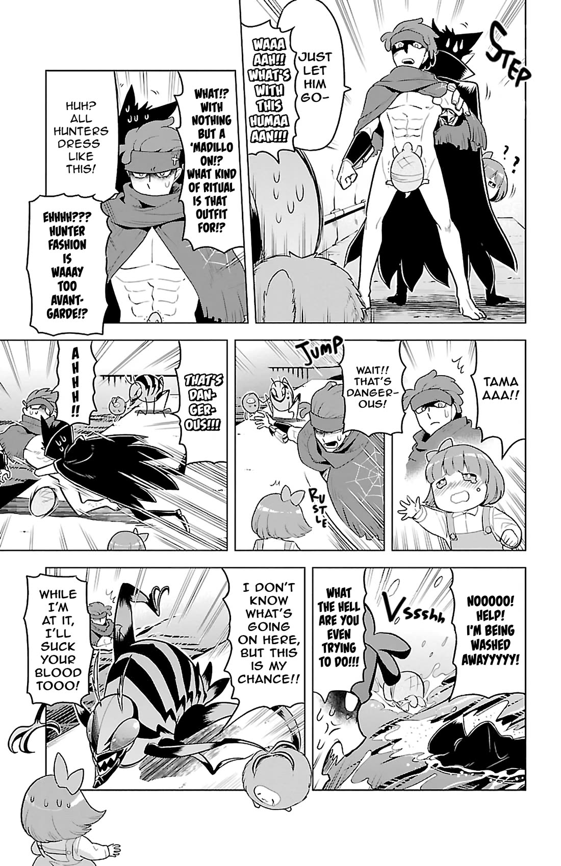 Kyuuketsuki Sugu Shinu Chapter 83 page 9 - Chapter 83: Nice Shot & Tama-chan