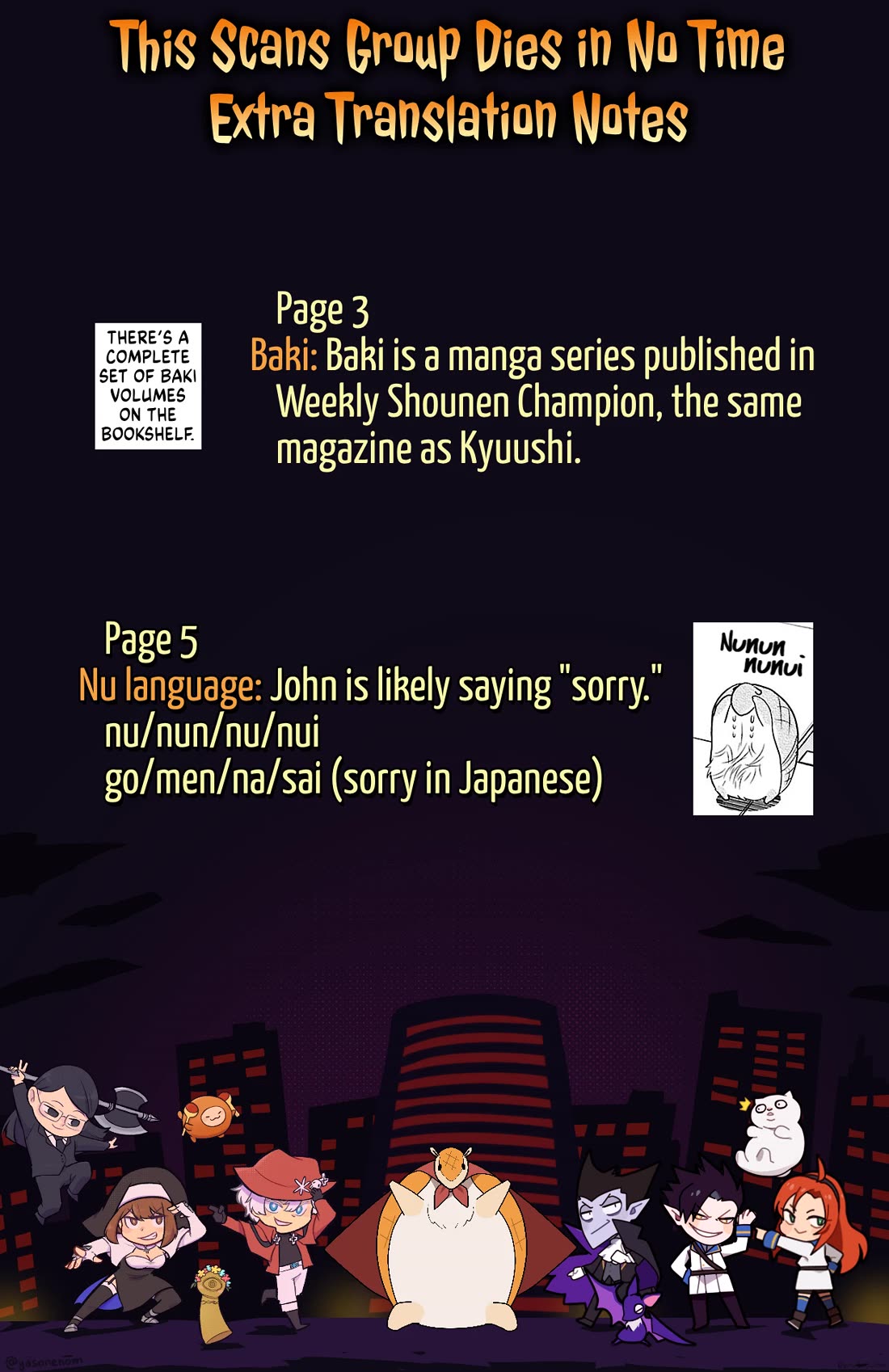 Kyuuketsuki Sugu Shinu Chapter 86 page 13 - Chapter 86: From Under the Floor with Love