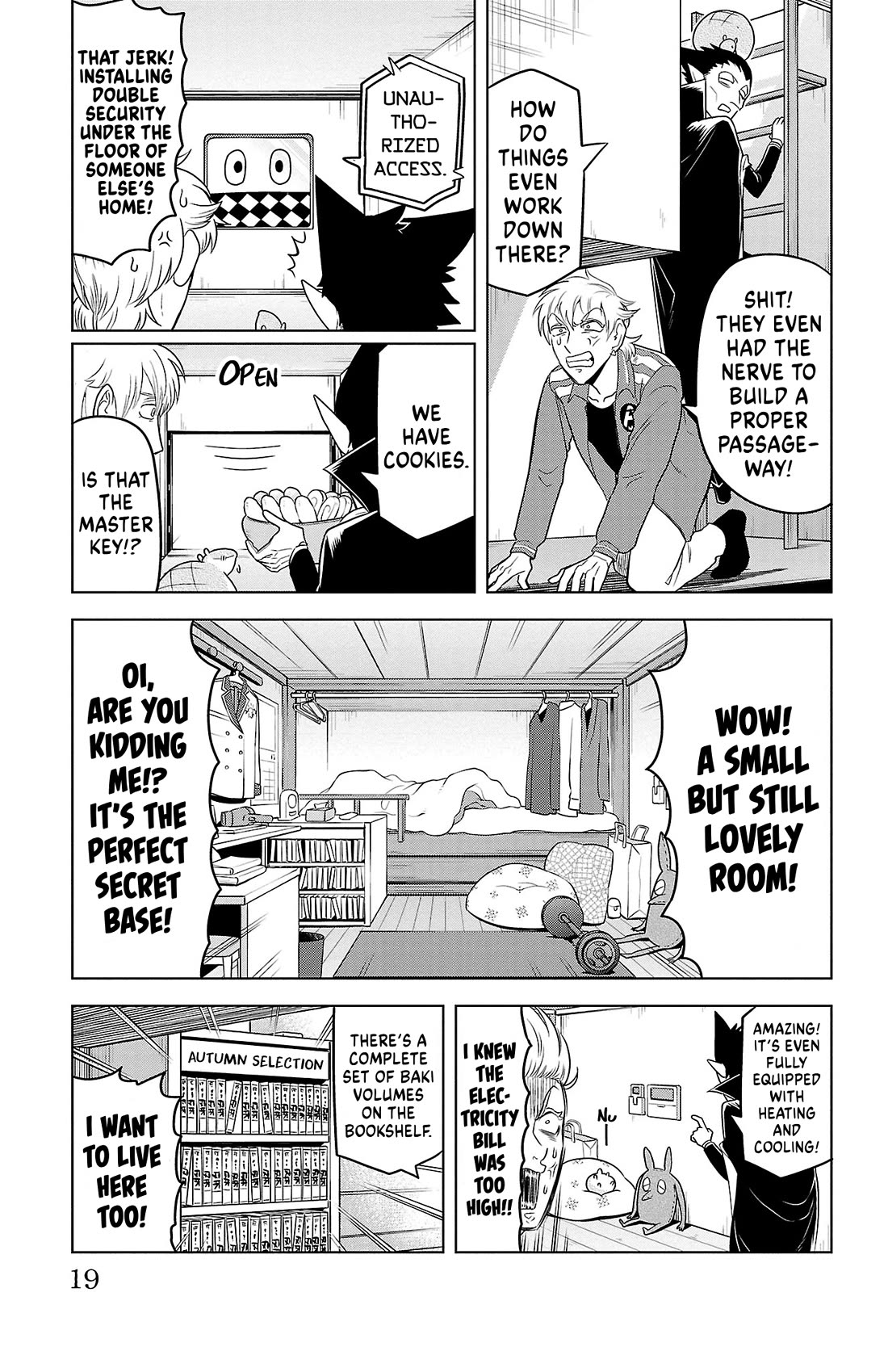 Kyuuketsuki Sugu Shinu Chapter 86 page 3 - Chapter 86: From Under the Floor with Love