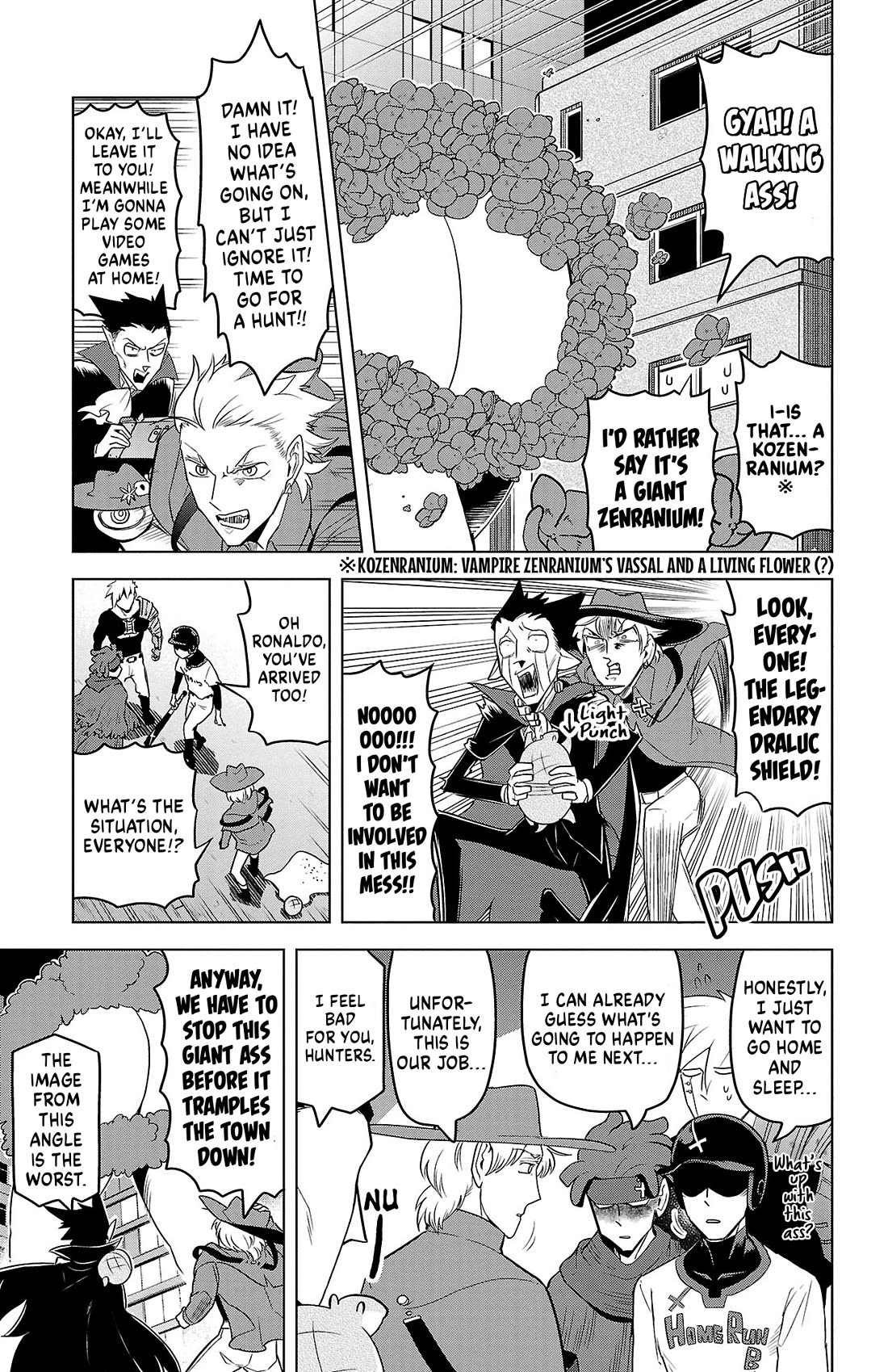 Kyuuketsuki Sugu Shinu Chapter 87 page 3 - Chapter 87: Giant Zenra