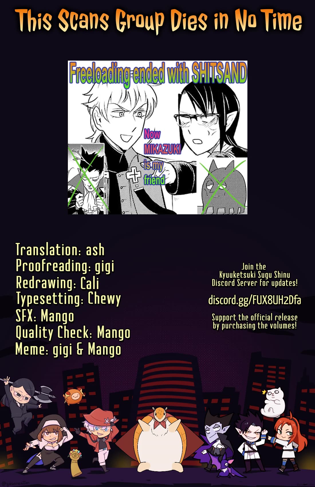 Kyuuketsuki Sugu Shinu Chapter 88 page 14 - Chapter 88: Will the Moon Rise Again in Shin-Yokohama?