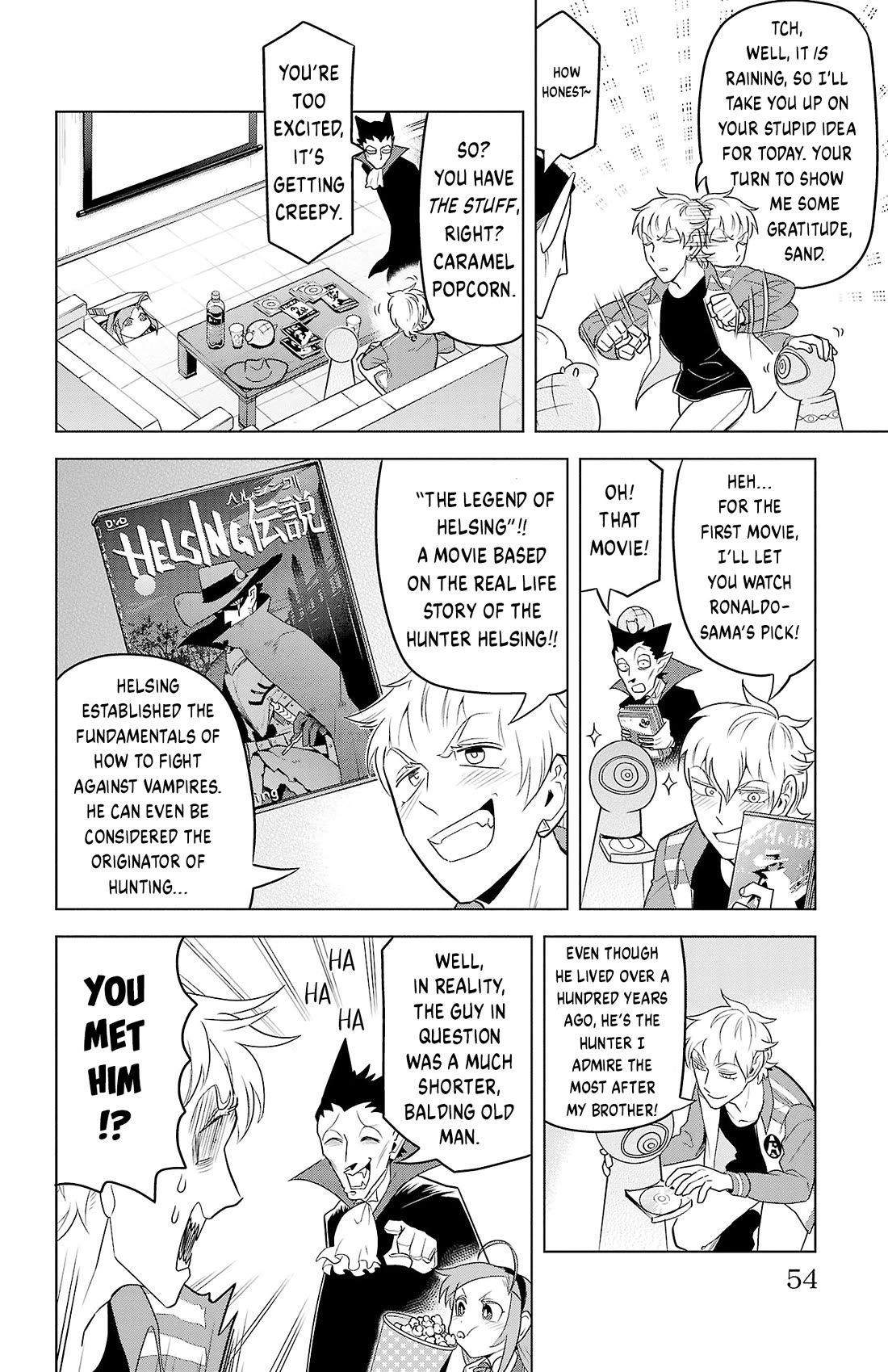 Kyuuketsuki Sugu Shinu Chapter 89 page 2 - Chapter 89: Romance - Ronaldo - Roadshow