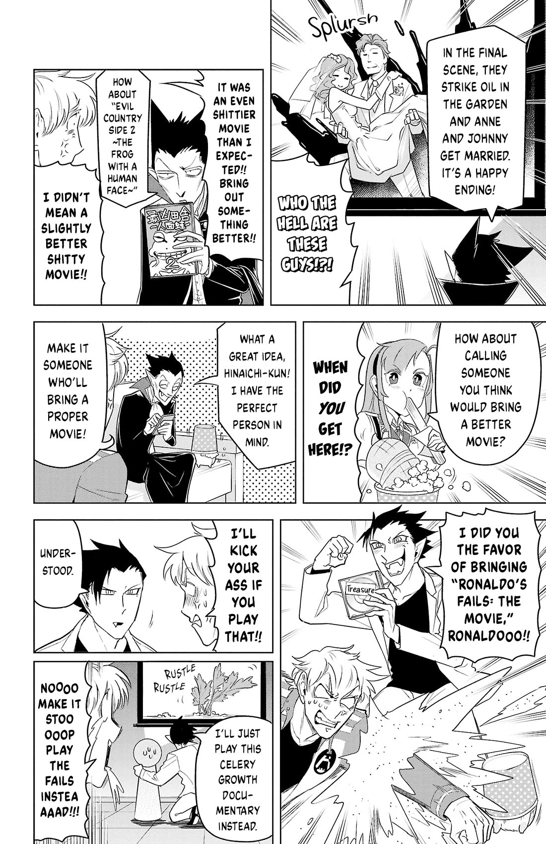 Kyuuketsuki Sugu Shinu Chapter 89 page 6 - Chapter 89: Romance - Ronaldo - Roadshow
