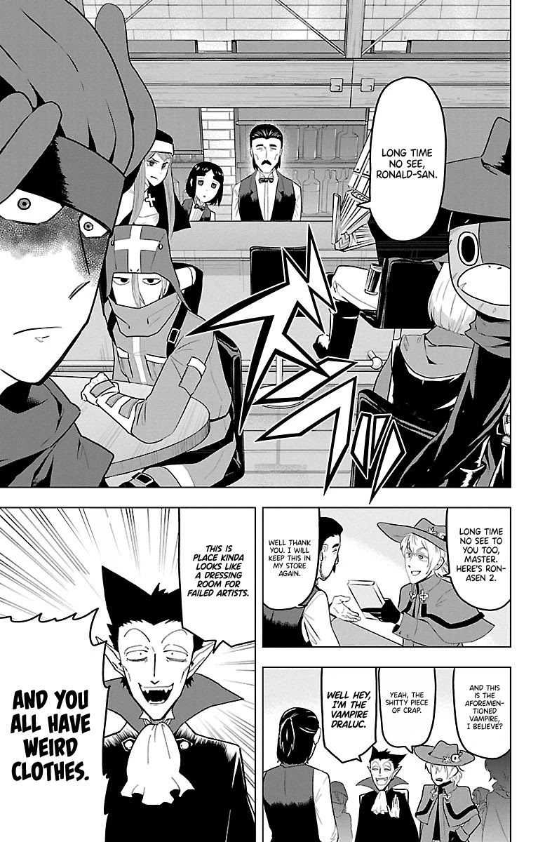 Kyuuketsuki Sugu Shinu Chapter 9 page 3 - Chapter 9: 9th Death: Hunter's Guild Tomfoolery