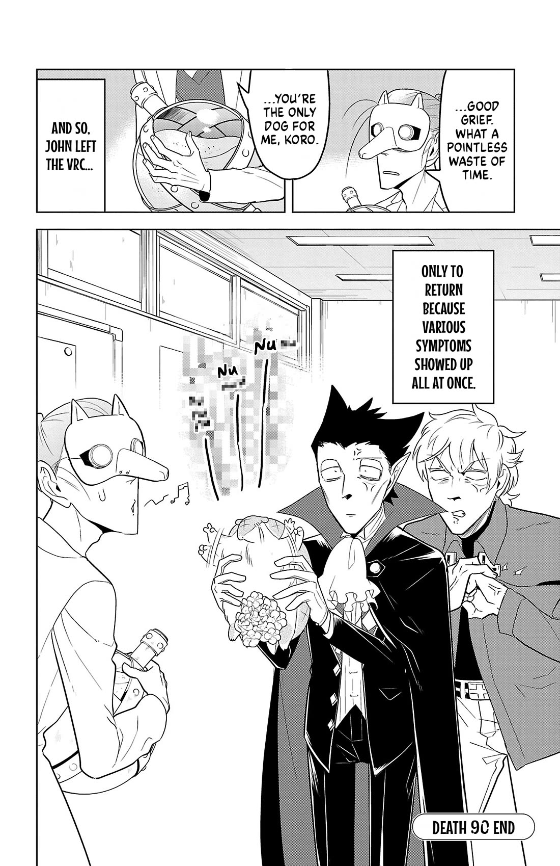 Kyuuketsuki Sugu Shinu Chapter 90 page 12 - Chapter 90: John, You've Gotten Dog