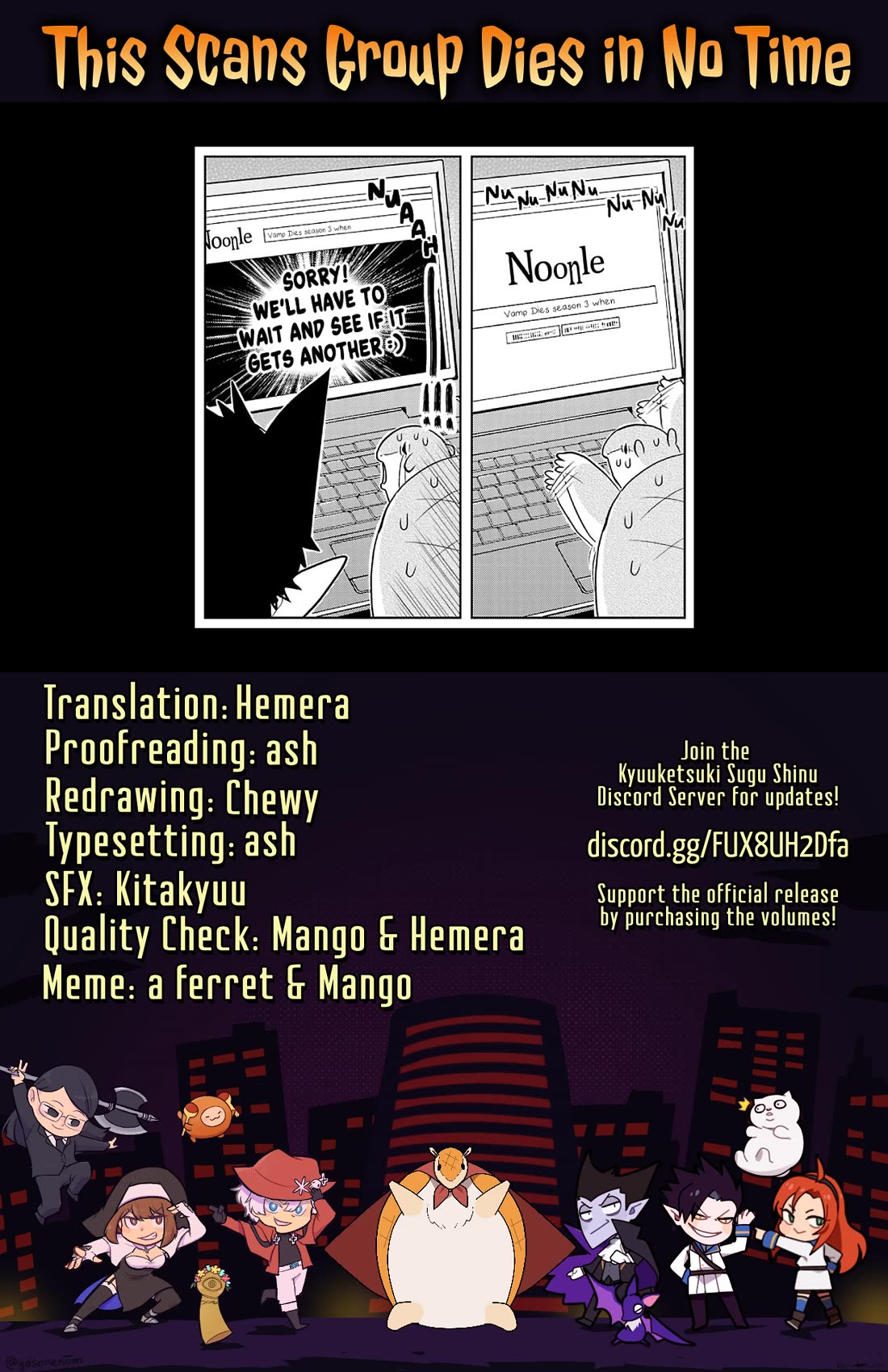 Kyuuketsuki Sugu Shinu Chapter 90 page 14 - Chapter 90: John, You've Gotten Dog