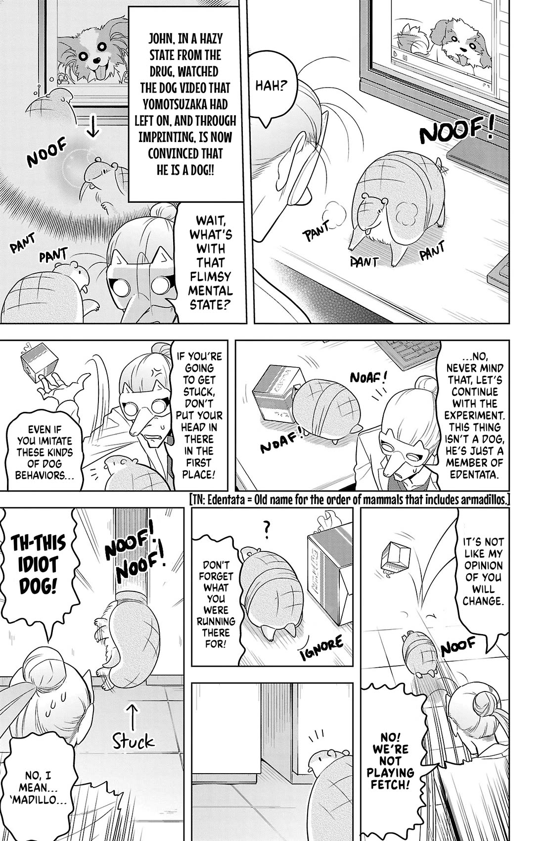 Kyuuketsuki Sugu Shinu Chapter 90 page 5 - Chapter 90: John, You've Gotten Dog