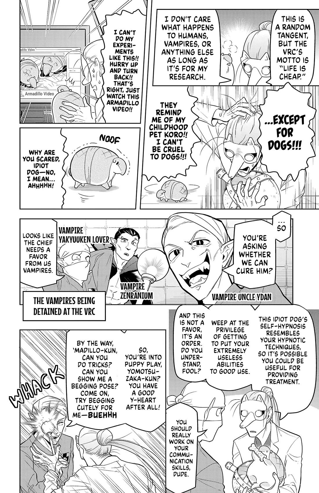 Kyuuketsuki Sugu Shinu Chapter 90 page 6 - Chapter 90: John, You've Gotten Dog