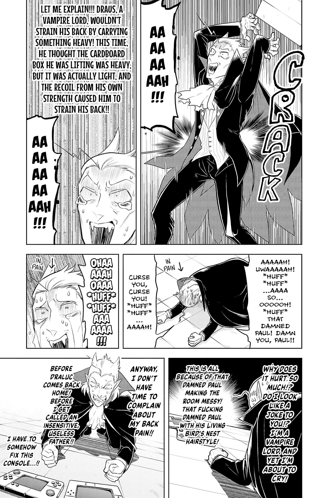 Kyuuketsuki Sugu Shinu Chapter 91 page 3 - Chapter 91: Papa With a Blow and Goodbye