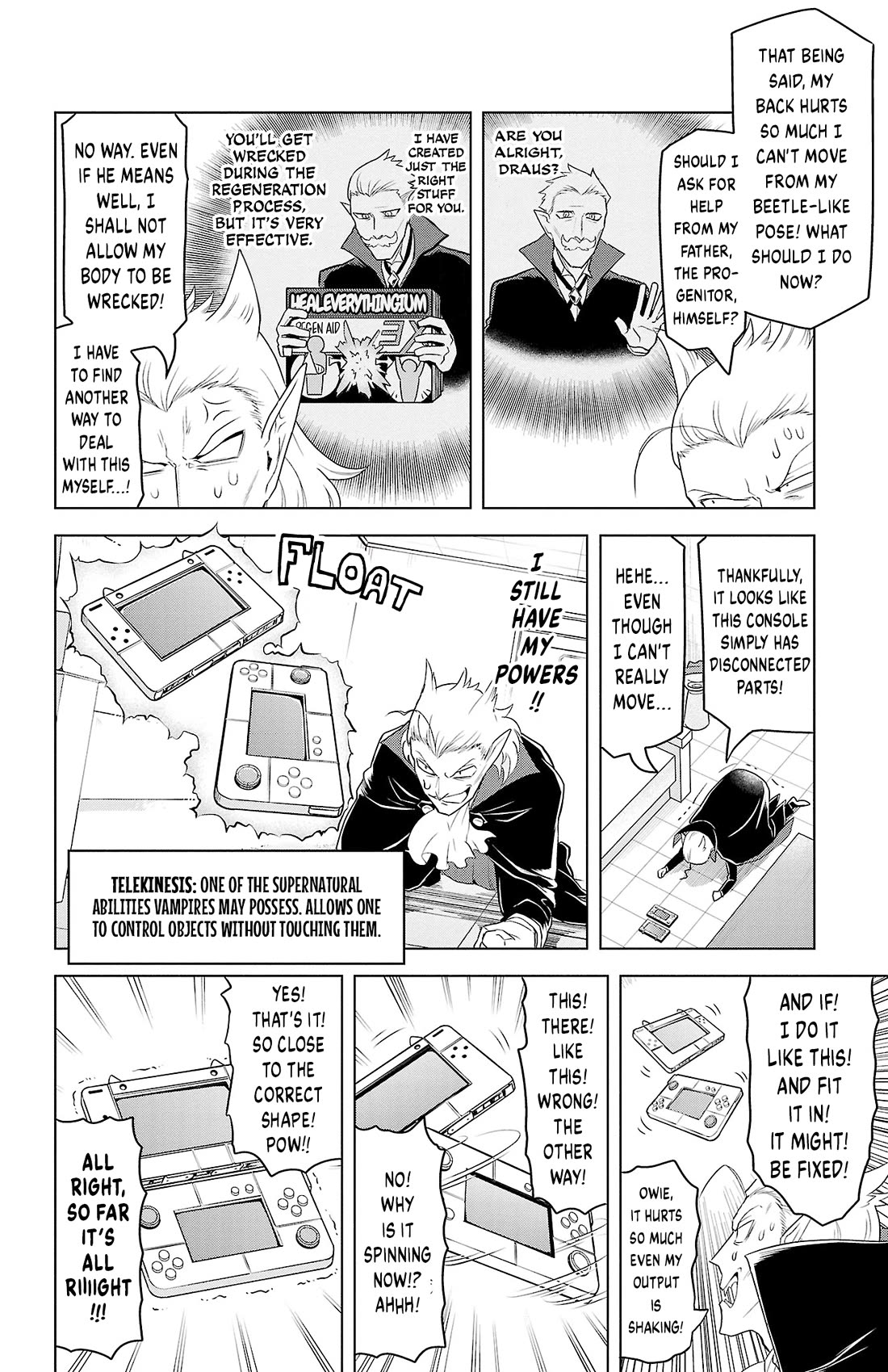 Kyuuketsuki Sugu Shinu Chapter 91 page 4 - Chapter 91: Papa With a Blow and Goodbye