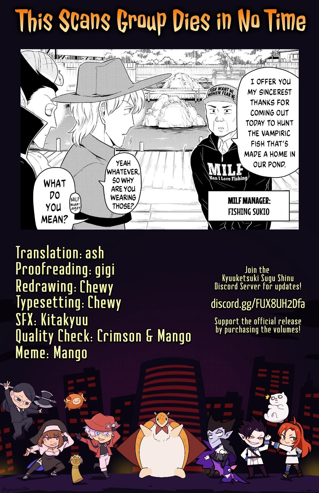 Kyuuketsuki Sugu Shinu Chapter 92 page 16 - Chapter 92: A Vampire to Bait and Be Baited by